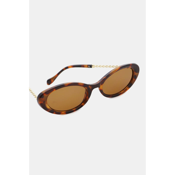 Polycarbonate Frame Cat-Eye Sunglasses