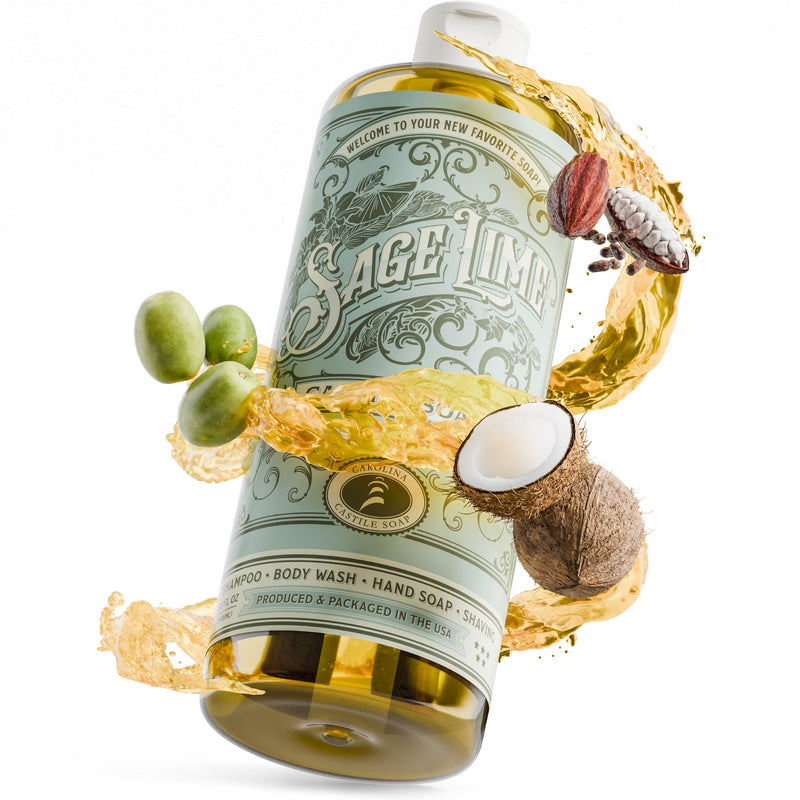 Carolina Castile Soap Sage Lime Castile Soap
