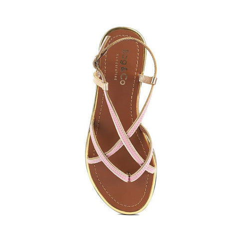 Pheboe Strappy Flat Sandals