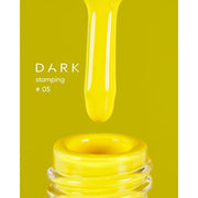 nbmsupply DARK STAMPING POLISH YELLOW №05, 8 ML  Article : S005