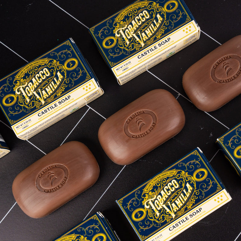 Carolina Castile Soap Castile Bar Soap - Tobacco Vanilla