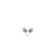 Bids.com 14k White Gold Round Stud Earrings (4.0 mm) Earrings