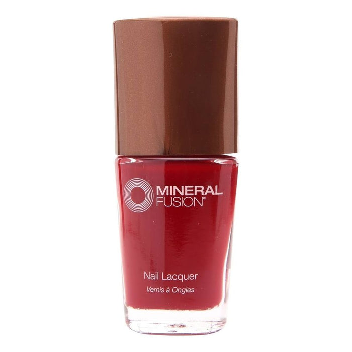 Cozy Farm - Mineral Fusion Ruby Slippers Nail Polish - 0.33 Oz