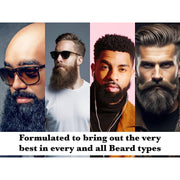 Mill's Beauty Supply G.B.S Beard Natural Hair Growth Serum with Biotin 1 oz Beard Oil