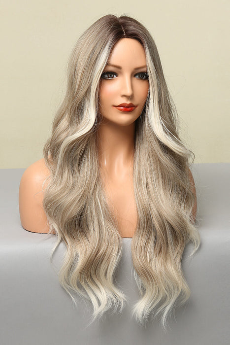 Full Machine Made Long Wave Wigs 26''