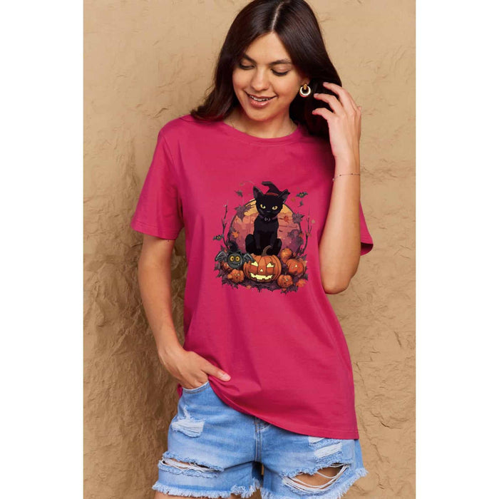 Simply Love Full Size Halloween Theme Graphic T-Shirt