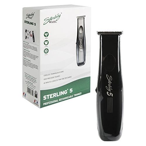 Wahl Professional 5-Star Series Cordless Senior 8504-400 & Wahl Professional Sterling 5 Cordless Trimmer 8777