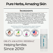Ora's Amazing Herbal Natural Lip Balm, Herbal Infused, Earl Grey
