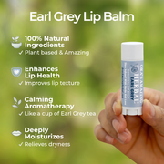 Ora's Amazing Herbal Natural Lip Balm, Herbal Infused, Earl Grey