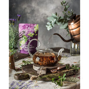 Gardenika Shop Earl Grey Lavender Loose Tea, Premium Black Tea with Lavender Flowers & Bergamot - Caffeinated - Organic & Kosher Loose Leaf Tea