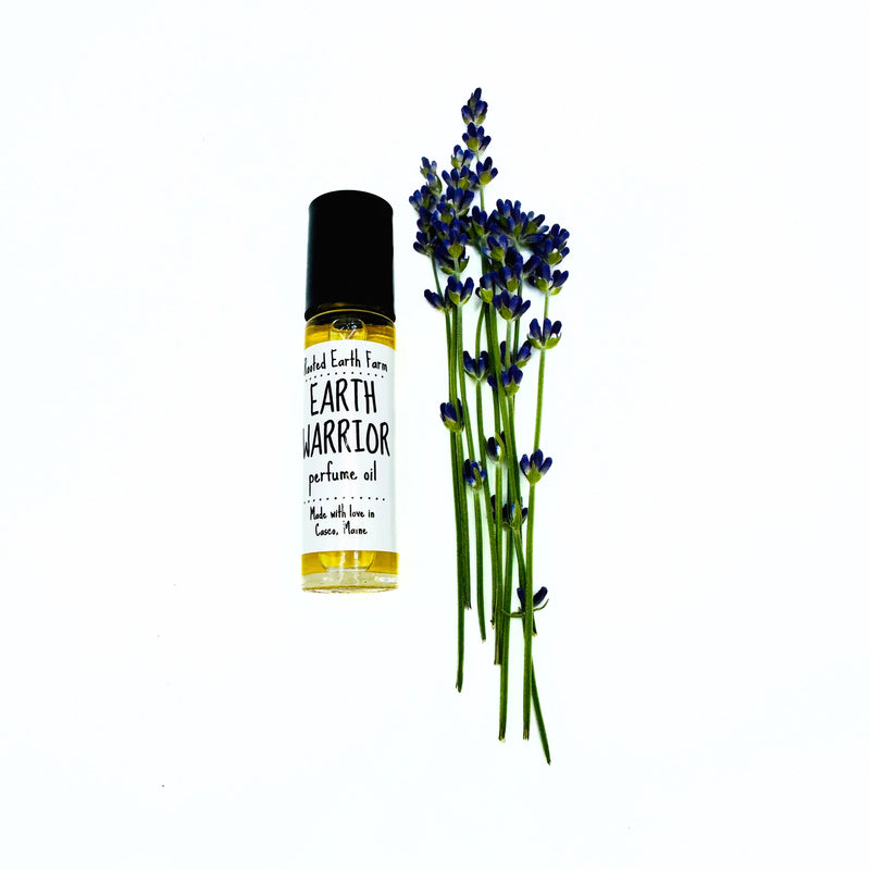 Rooted Earth Farm + Apothecary Earth Warrior Perfume Oil Organic Perfumes