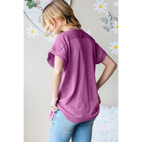 Heimish Short Sleeve Round Neck T-Shirt