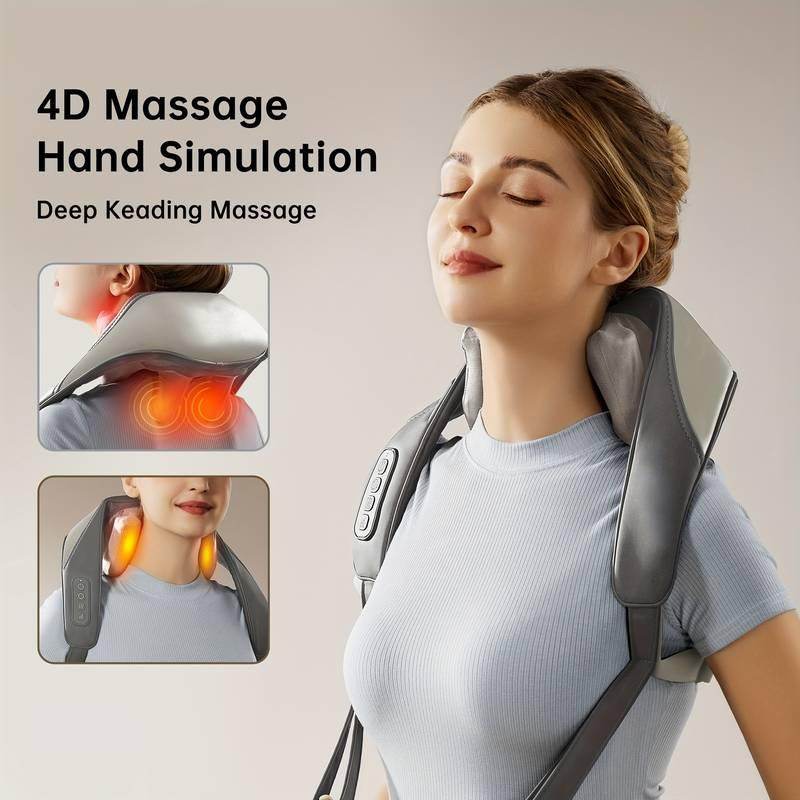 SmartPursue™ Wireless Neck and Back Massager Massagers