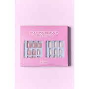 Mill's Beauty Supply SO PINK BEAUTY Press On Nails, 2 Packs
