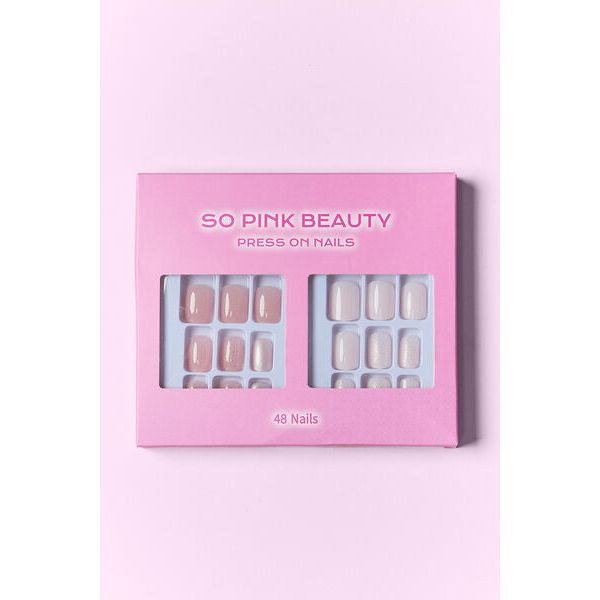 Mill's Beauty Supply SO PINK BEAUTY Press On Nails, 2 Packs