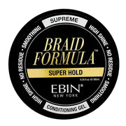 VIP Extensions EBIN NEW YORK Braid Formula Conditioning Gel, Super Hold, 11oz Hair Care