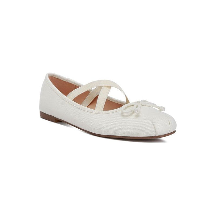 Arimer Criss Cross Strap Ballet Flats