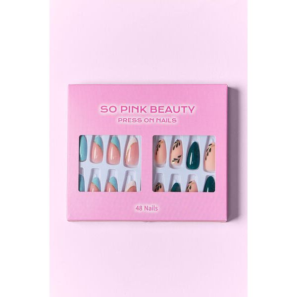 Mill's Beauty Supply SO PINK BEAUTY Press On Nails, 2 Packs Nail Products