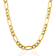 Bids.com 7.0mm 14k Yellow Gold Solid Figaro Chain Necklaces