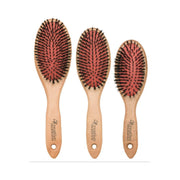 Creative Pro Hair Tools Eco-Friendly Boar Bristle Paddle Wood Hair Brush Hair Brush