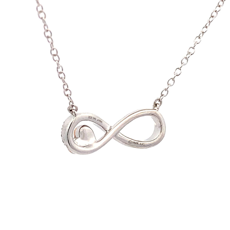 Bids.com Diamond Heart Love Pendant Sterling Silver 14KT Gold Pendants