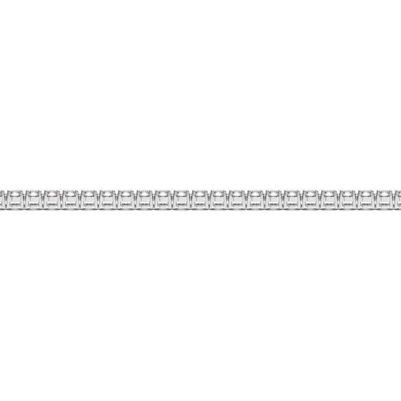 Bids.com Lab Grown Round Diamond Tennis Bracelet in 14k White Gold (3 cctw F/G  VS2/SI1) Bracelets