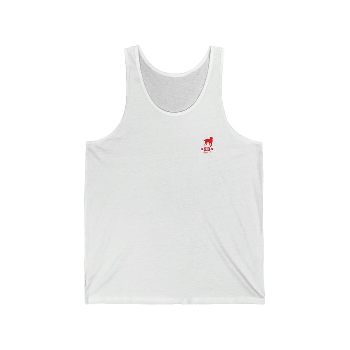 CA-RIO-CA Logotipo Red Print Tank Top - Men's Tank Top