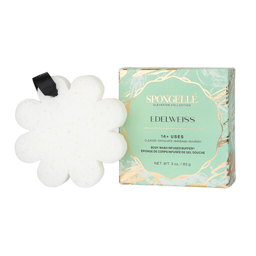 Spongellé Edelweiss | Elevation Boxed Flower Body Wash Infused Buffer