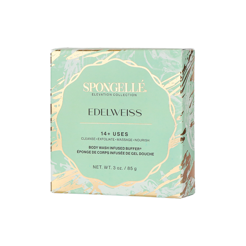 Spongellé Edelweiss | Elevation Boxed Flower Body Wash Infused Buffer
