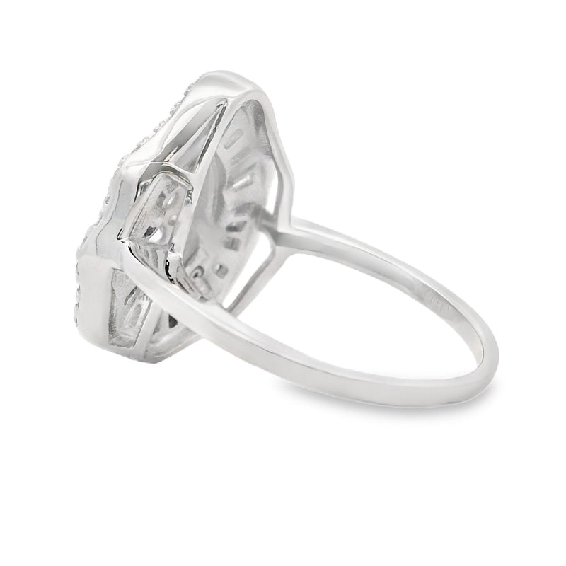 Bids.com Cubic Zirconium Ring Sterling Silver Rings