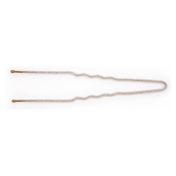 Frenchies Grey Velvet Hairpins