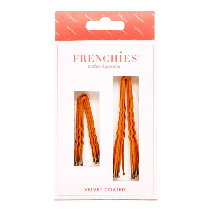 Frenchies Red Velvet Hairpins