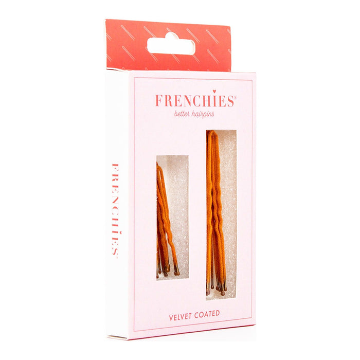 Frenchies Red Velvet Hairpins