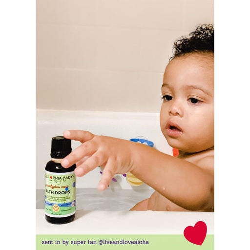 California Baby Eucalyptus Ease™ Bath Drop Essential Oils