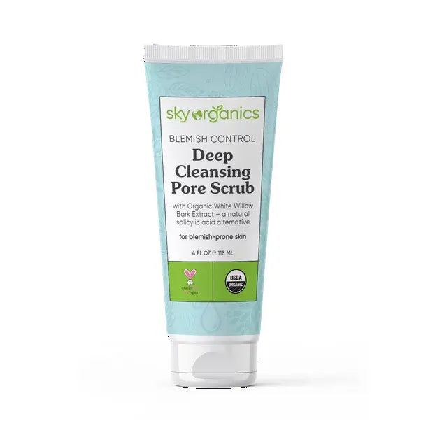 Cozy Farm - Sky Organics Blemish Control Pore Scrub - 4 Oz