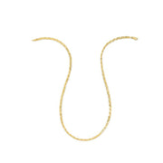 Bids.com 14k Yellow Gold Braided Herringbone Chain (3.20 mm) Necklaces
