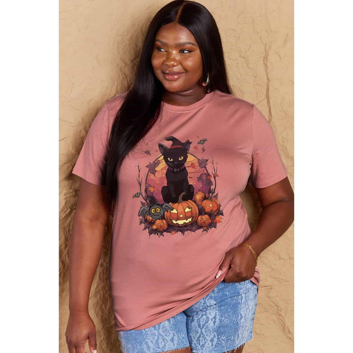 Simply Love Full Size Halloween Theme Graphic T-Shirt