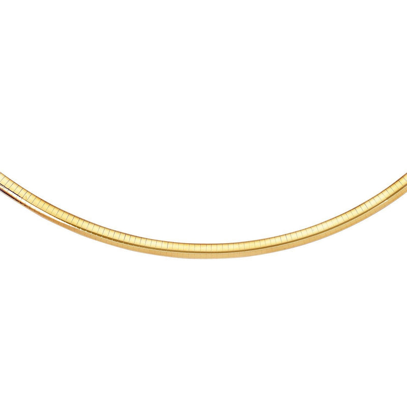 Bids.com 6.0 mm 14k Yellow Gold Classic Omega Bracelet Bracelets