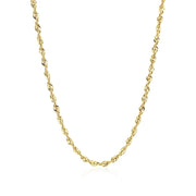 Bids.com 10K Yellow Gold Lite Rope Chain (2.50 mm) Necklaces