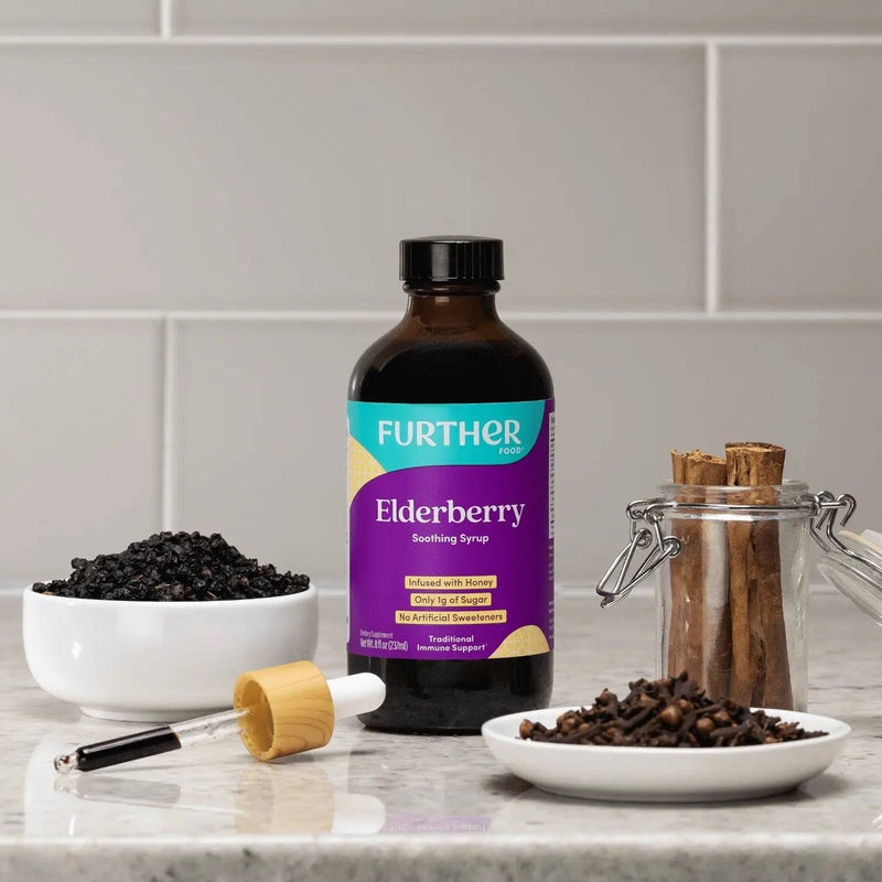 Further Food Elderberry Soothing Syrup Immunity