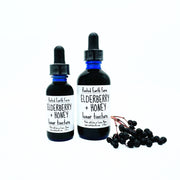 Rooted Earth Farm + Apothecary Elderberry + Honey Tincture Tinctures + Capsules
