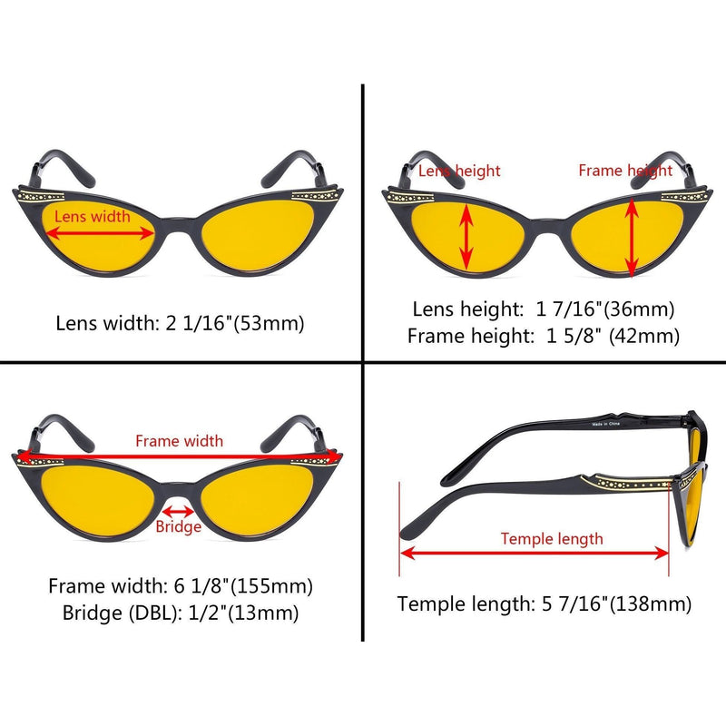 eyekeeper.com Cat-eye Blue Light Blocking Eyeglasses HP914 Eyeglasses