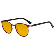 eyekeeper.com Oval Metal Blue Light Blocking Eyeglasses LX19004-BB90 Eyeglasses