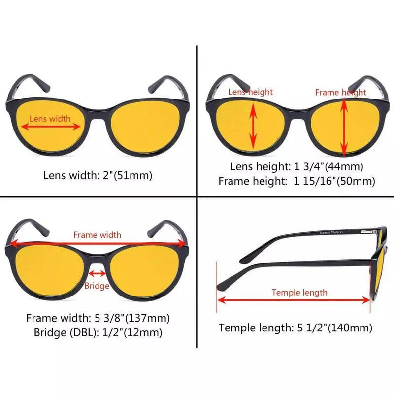 eyekeeper.com Elegant Oval Blue Light Blocking Eyeglassess BC1904-BB90 Eyeglasses