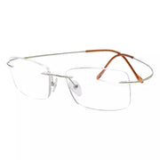 eyekeeper.com Elegant Rimless Reading Glasses Rectangle Readers R1509 Eyeglasses