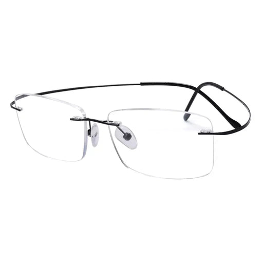 eyekeeper.com Rimless Reading Glasses Rectangle Readers R1509 Eyeglasses