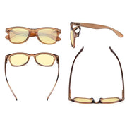 eyekeeper.com Elegant Square Blue Light Blocking Eyeglasses TMS027 Eyeglasses