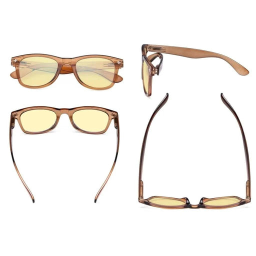 eyekeeper.com Elegant Square Blue Light Blocking Eyeglasses TMS027 Eyeglasses