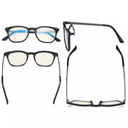 eyekeeper.com Elegant Square Blue Light Filter Reading Glasses UVRJ003 Eyeglasses