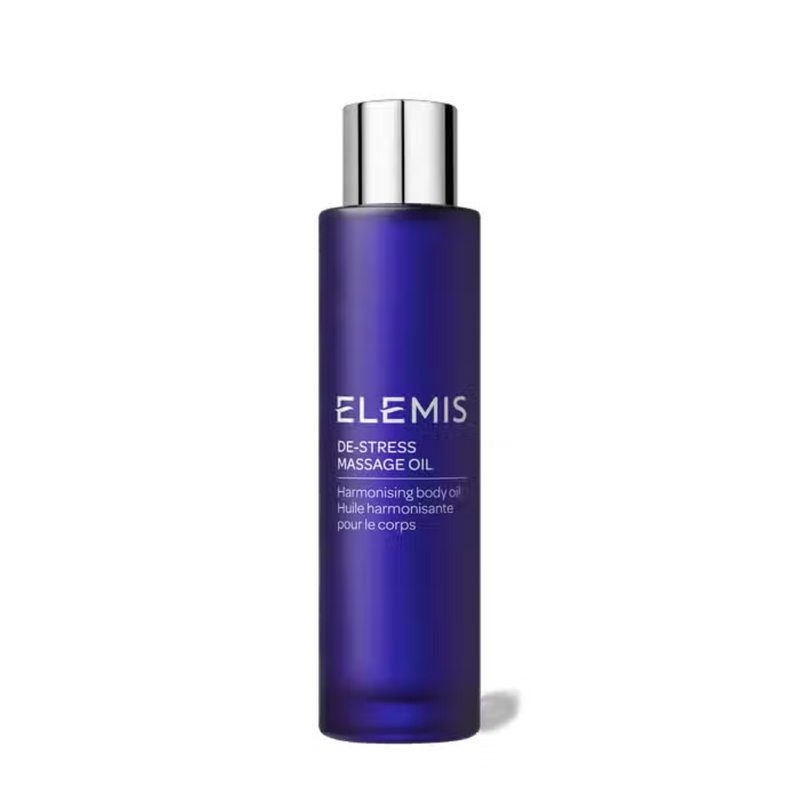 Nava Beauty Elemis De-Stress Massage Oil 100 ml Black
